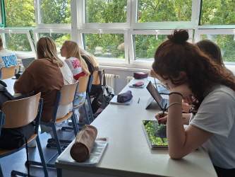 Erster Schultag fr unsere Neuzugnge am 5.8.2024